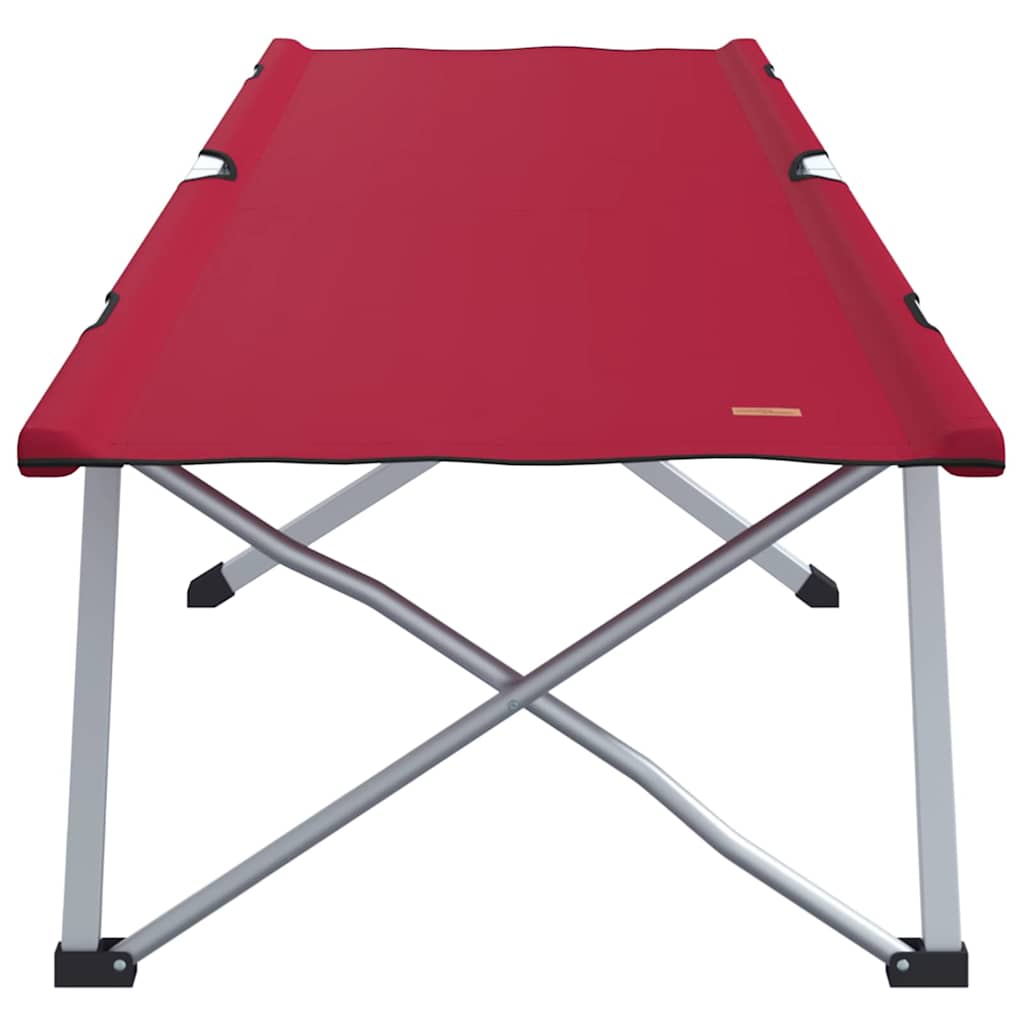 Klapp Schlafbett fürs Camping 2 pcs Rot 62 x 194 x 42 cm