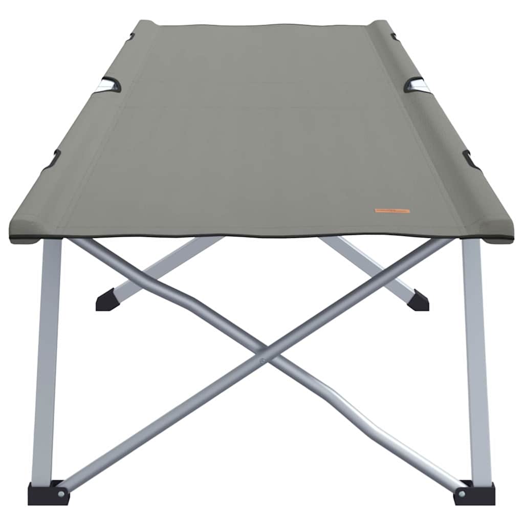 Klapp Schlafbett fürs Camping 2 pcs Grau 62 x 194 x 42 cm