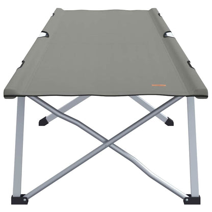 Klapp Schlafbett fürs Camping 2 pcs Grau 62 x 194 x 42 cm