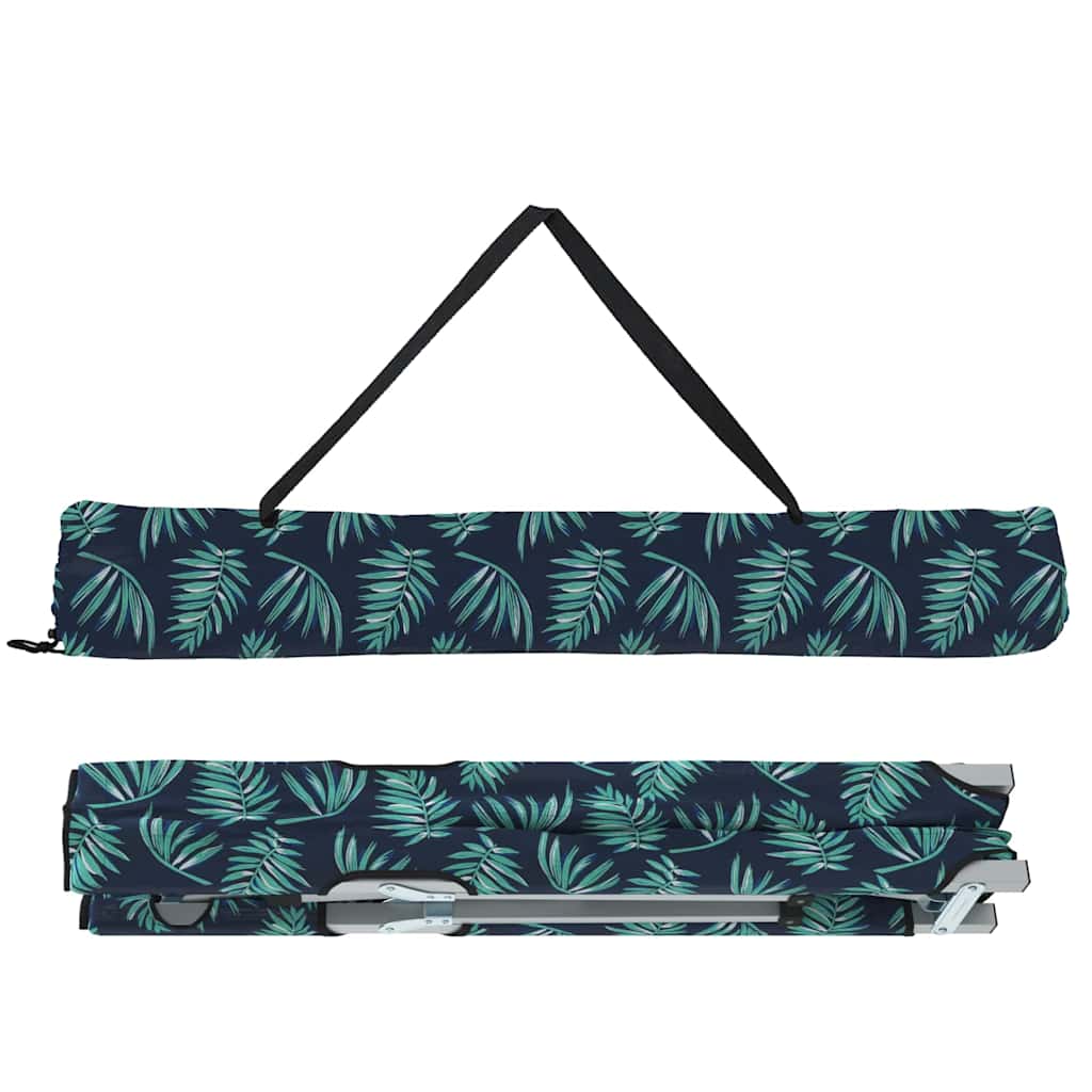 Klapp Schlafbett fürs Camping 2 pcs Blattmuster