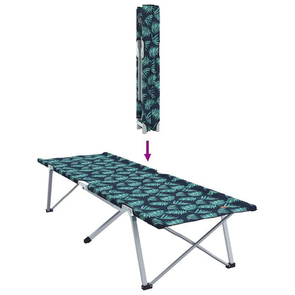 Klapp Schlafbett fürs Camping 2 pcs Blattmuster