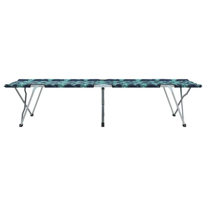 Klapp Schlafbett fürs Camping 2 pcs Blattmuster