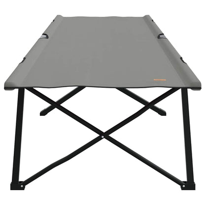 Klapp Schlafbett fürs Camping Grau 206 x 76 x 74 cm