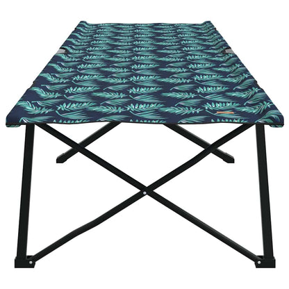 Klapp Schlafbett fürs Camping Blattmuster 206 x 76 x 74 cm
