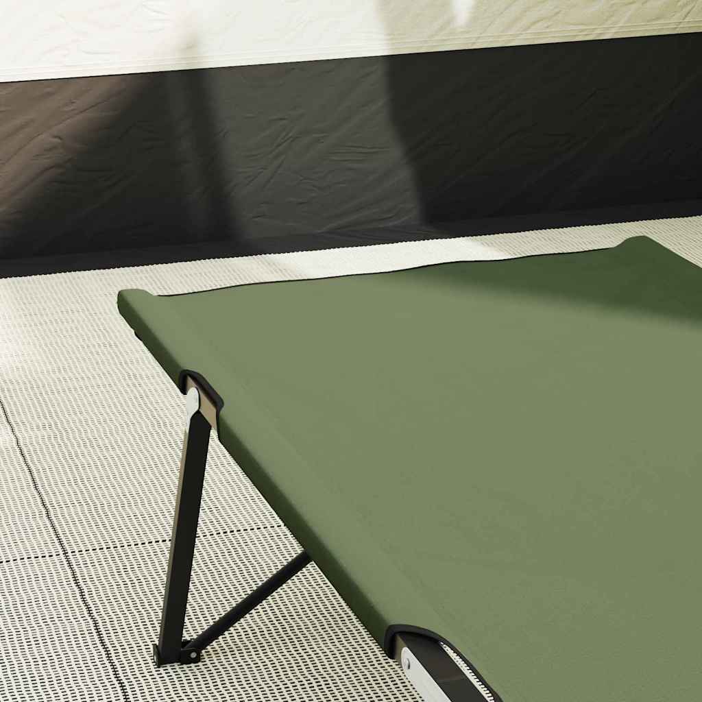 Klapp Schlafbett fürs Camping 2 pcs Amy Gelb 206 x 76 x 74 cm