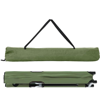 Klapp Schlafbett fürs Camping 2 pcs Amy Gelb 206 x 76 x 74 cm