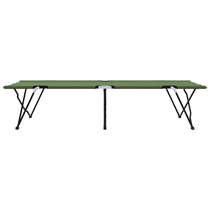 Klapp Schlafbett fürs Camping 2 pcs Amy Gelb 206 x 76 x 74 cm