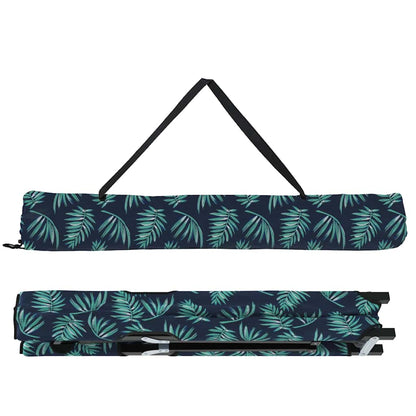 Klapp Schlafbett fürs Camping 2 pcs Blattmuster