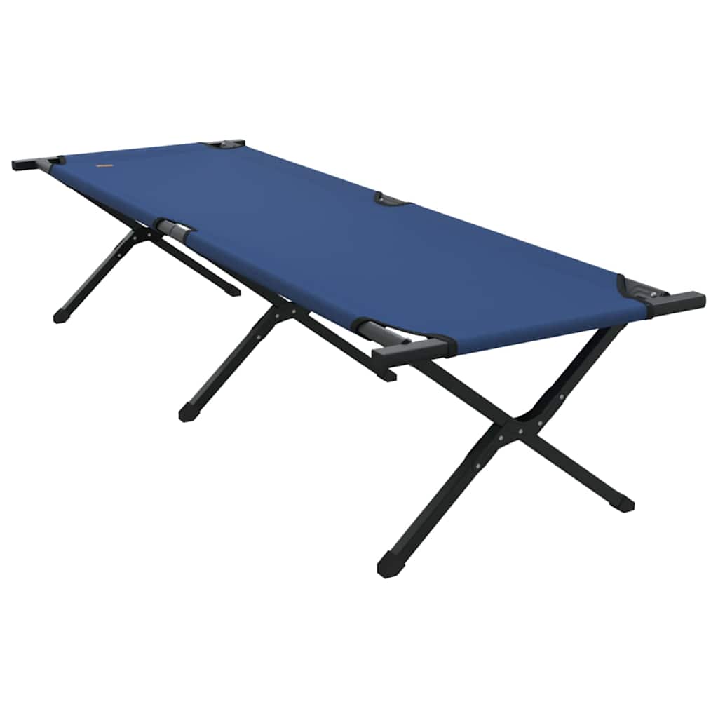 Klapp Schlafbett fürs Camping 2 pcs Blau Oxford Stoff