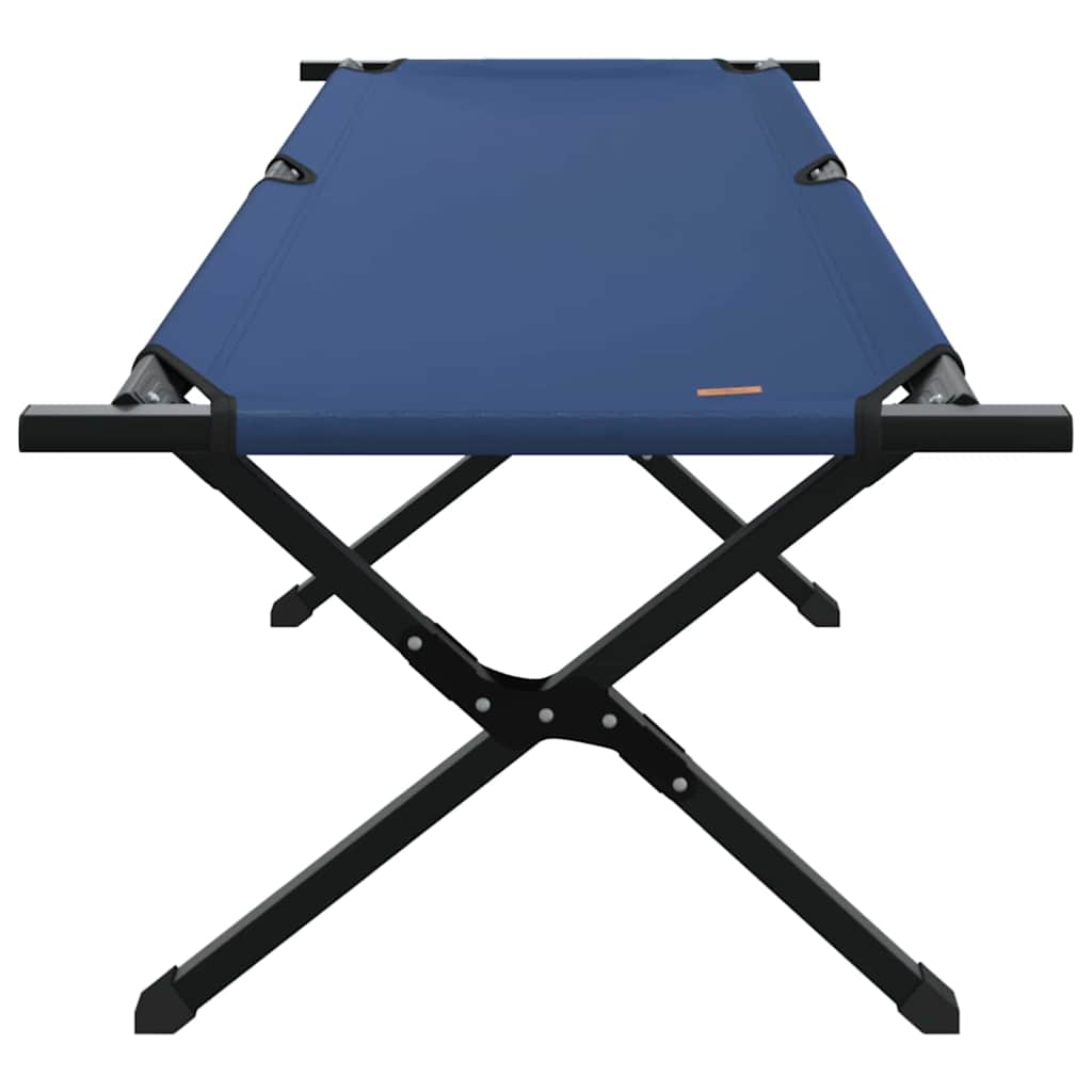 Klapp Schlafbett fürs Camping 2 pcs Blau Oxford Stoff