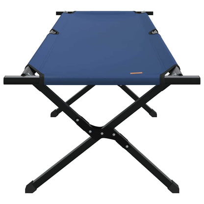 Klapp Schlafbett fürs Camping 2 pcs Blau Oxford Stoff