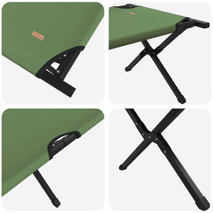 Klapp Schlafbett fürs Camping 2 pcs Amy Gelb Oxford Stoff
