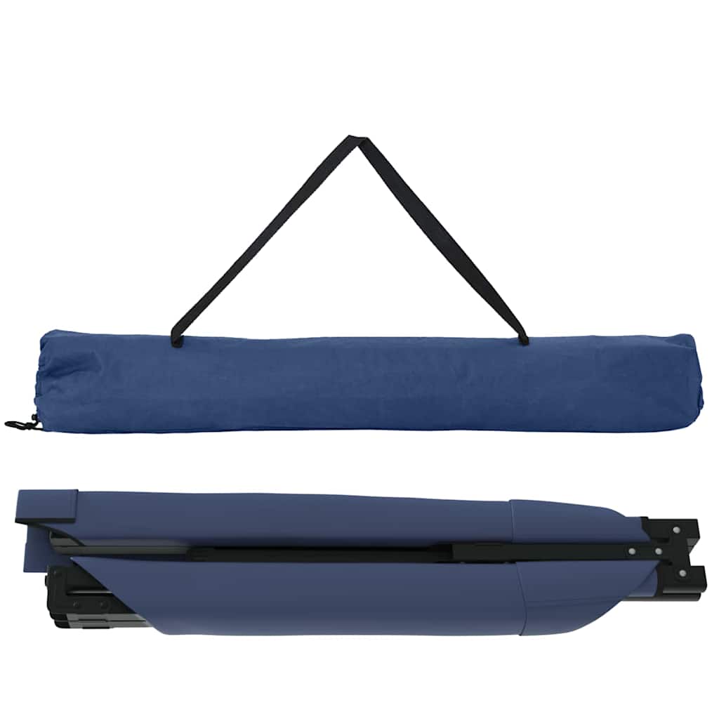 Klapp Schlafbett fürs Camping Blau Oxford Stoff