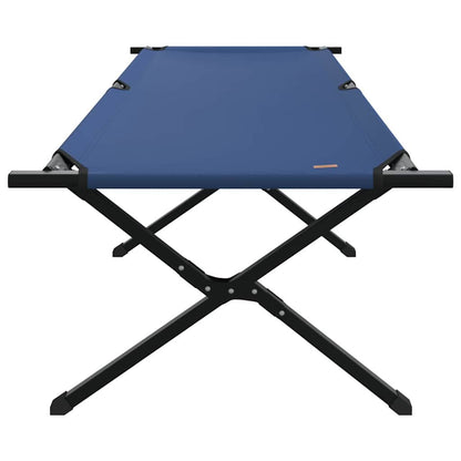 Klapp Schlafbett fürs Camping 2 pcs Blau Oxford Stoff