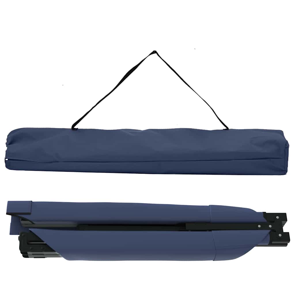 Klapp Schlafbett fürs Camping 2 pcs Blau Oxford Stoff
