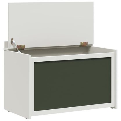 Spielzeugbox mit Speicher Weiß 73 x 33 x 55 cm Holzwerkstoff