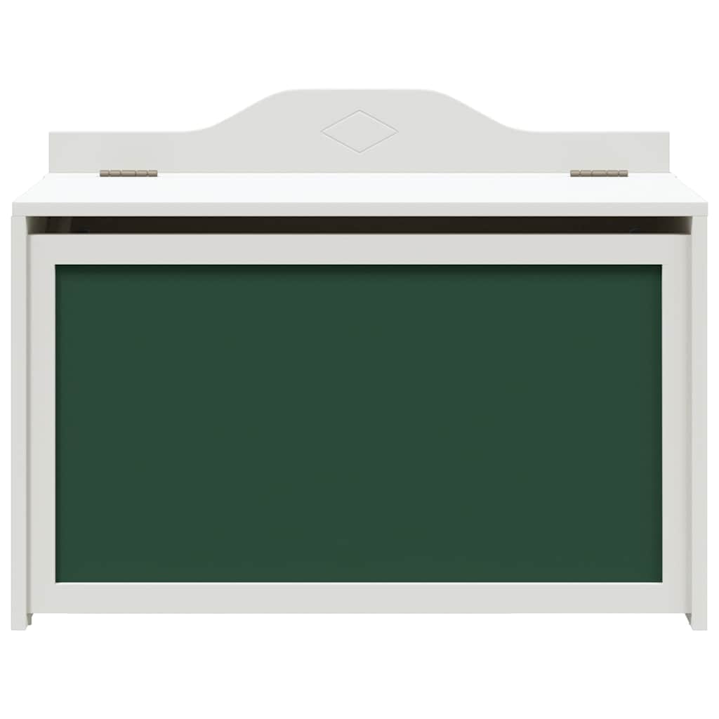 Spielzeugbox mit Speicher Weiß 73 x 33 x 55 cm Holzwerkstoff