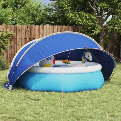 Pool-Dome Blau 336 x 322 x 160 cm