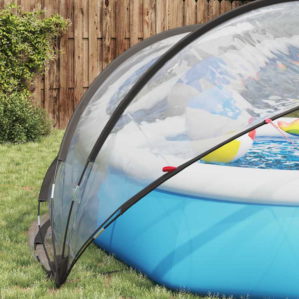 Pool-Dome Transparent 336 x 322 x 160 cm PVC