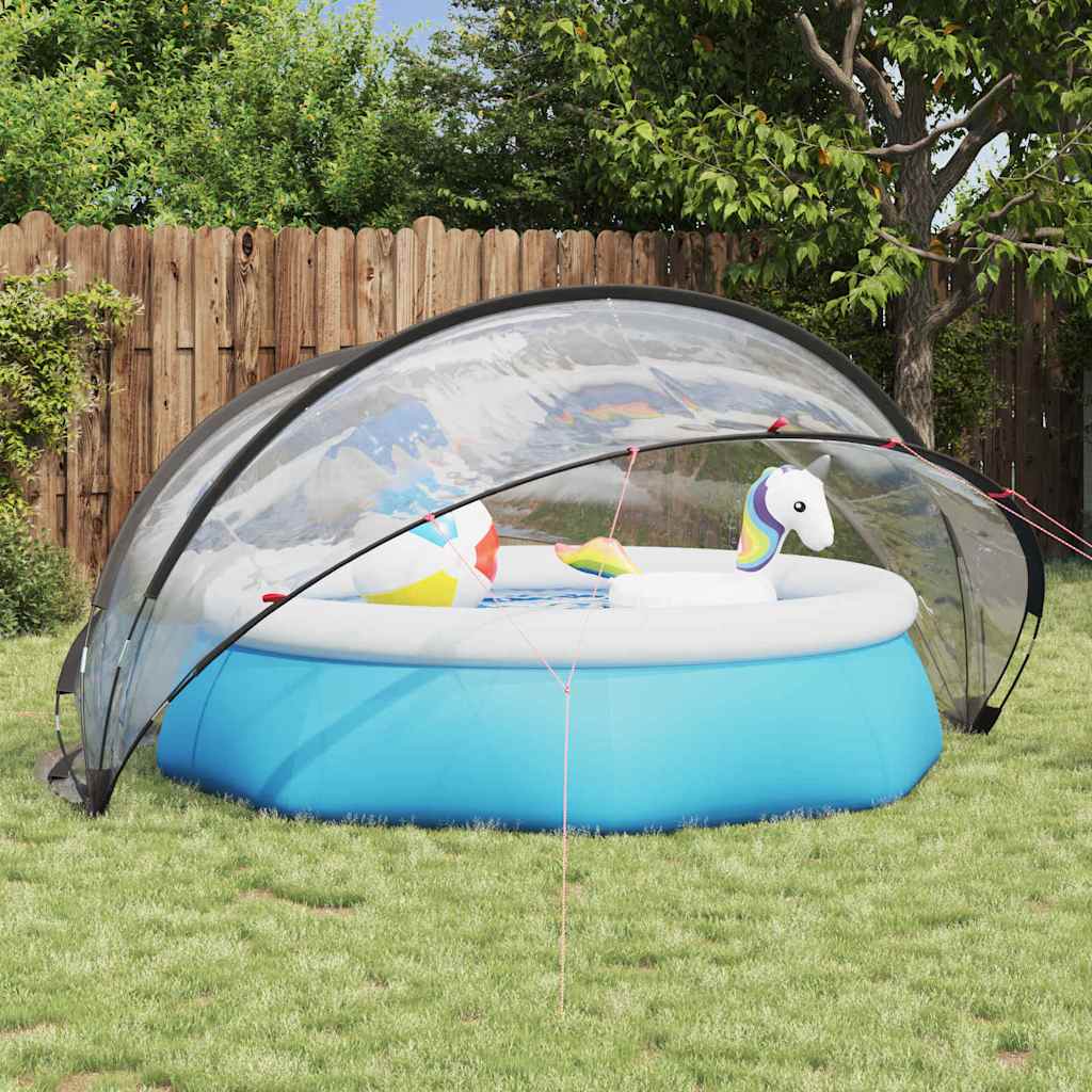 Pool-Dome Transparent 336 x 322 x 160 cm PVC
