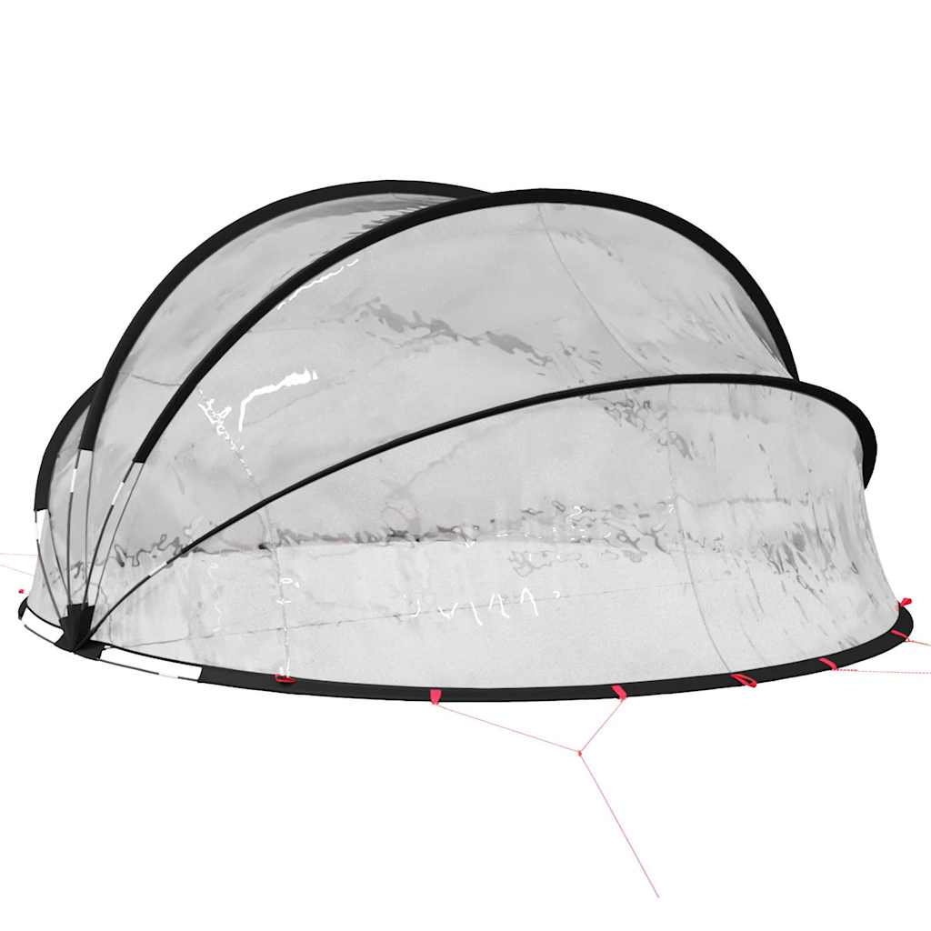 Pool-Dome Transparent 336 x 322 x 160 cm PVC