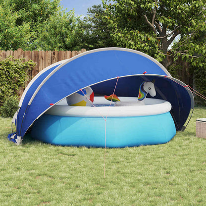 Pool-Dome Blau 405 x 405 x 192 cm