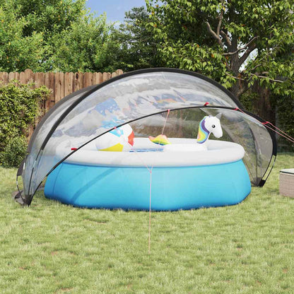 Pool-Dome Transparent 405 x 405 x 192 cm PVC