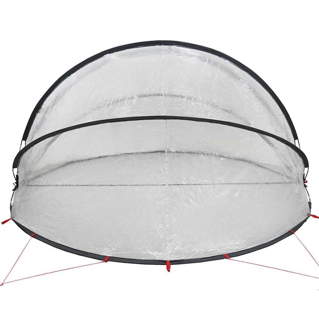 Pool-Dome Transparent 405 x 405 x 192 cm PVC