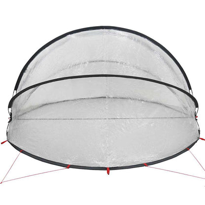 Pool-Dome Transparent 405 x 405 x 192 cm PVC