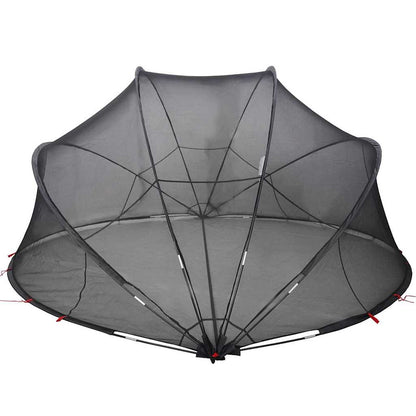 Pool-Dome Schwarz 405 x 405 x 192 cm