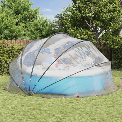 Pool-Dome Transparent 430 x 430 x 210 cm PVC
