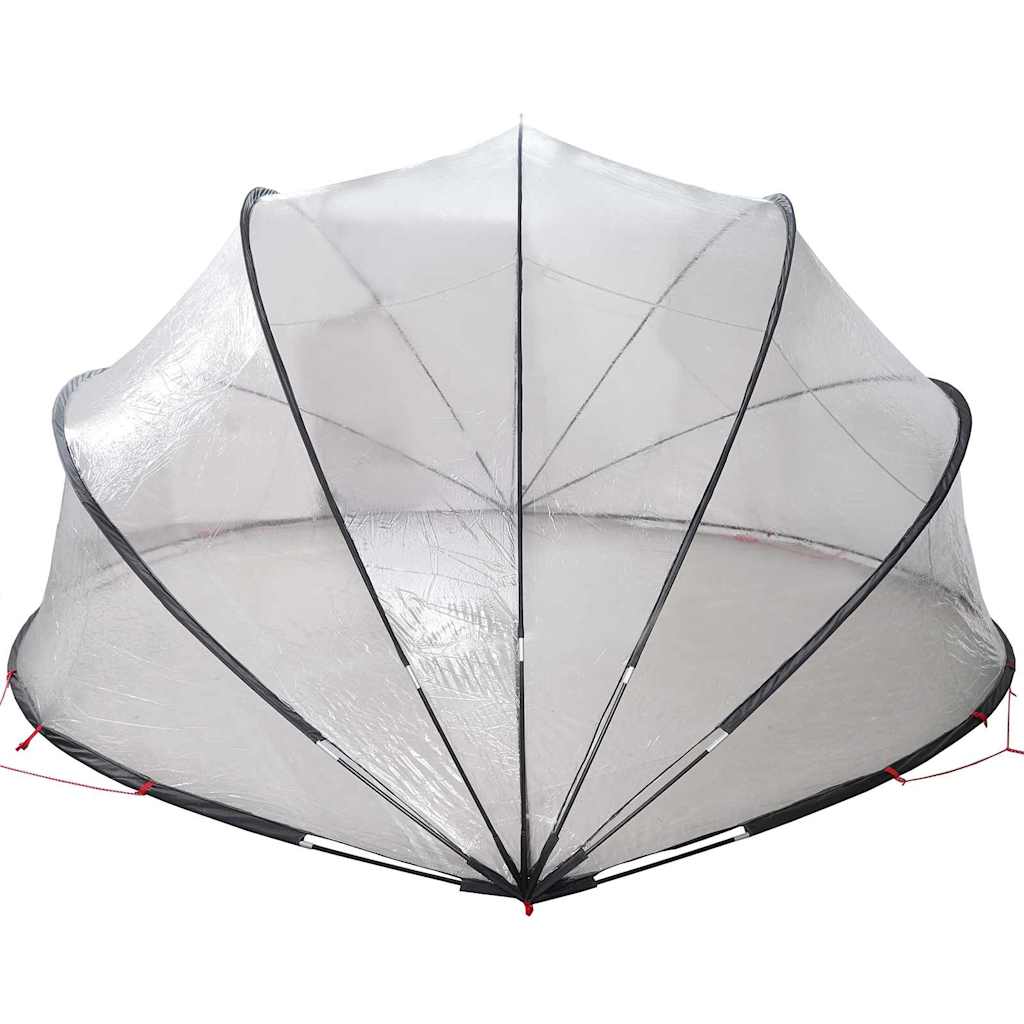 Pool-Dome Transparent 430 x 430 x 210 cm PVC