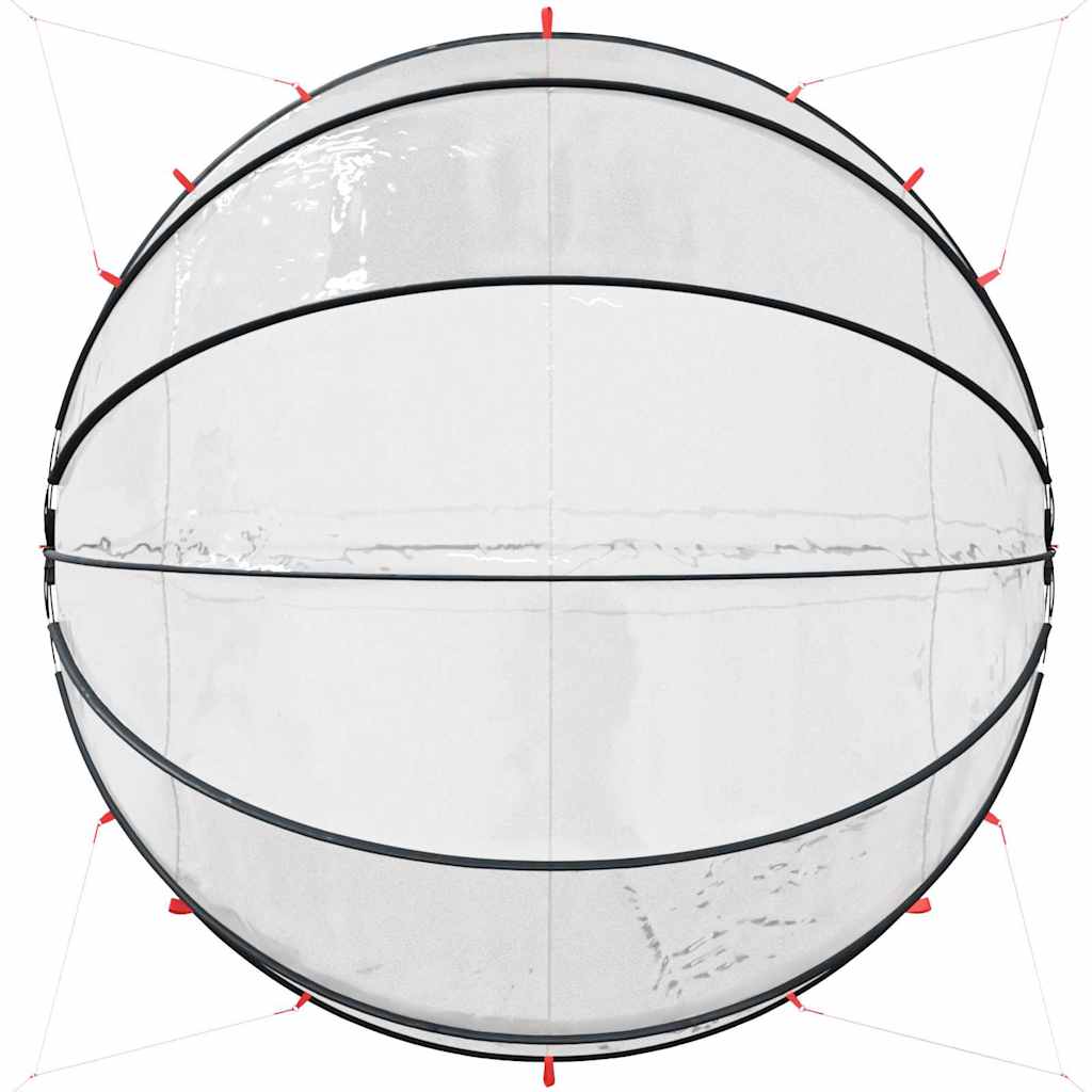 Pool-Dome Transparent 430 x 430 x 210 cm PVC