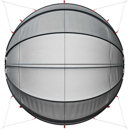 Pool-Dome Schwarz 430 x 430 x 210 cm