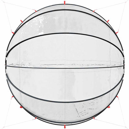 Pool-Dome Transparent 472 x 460 x 229 cm PVC