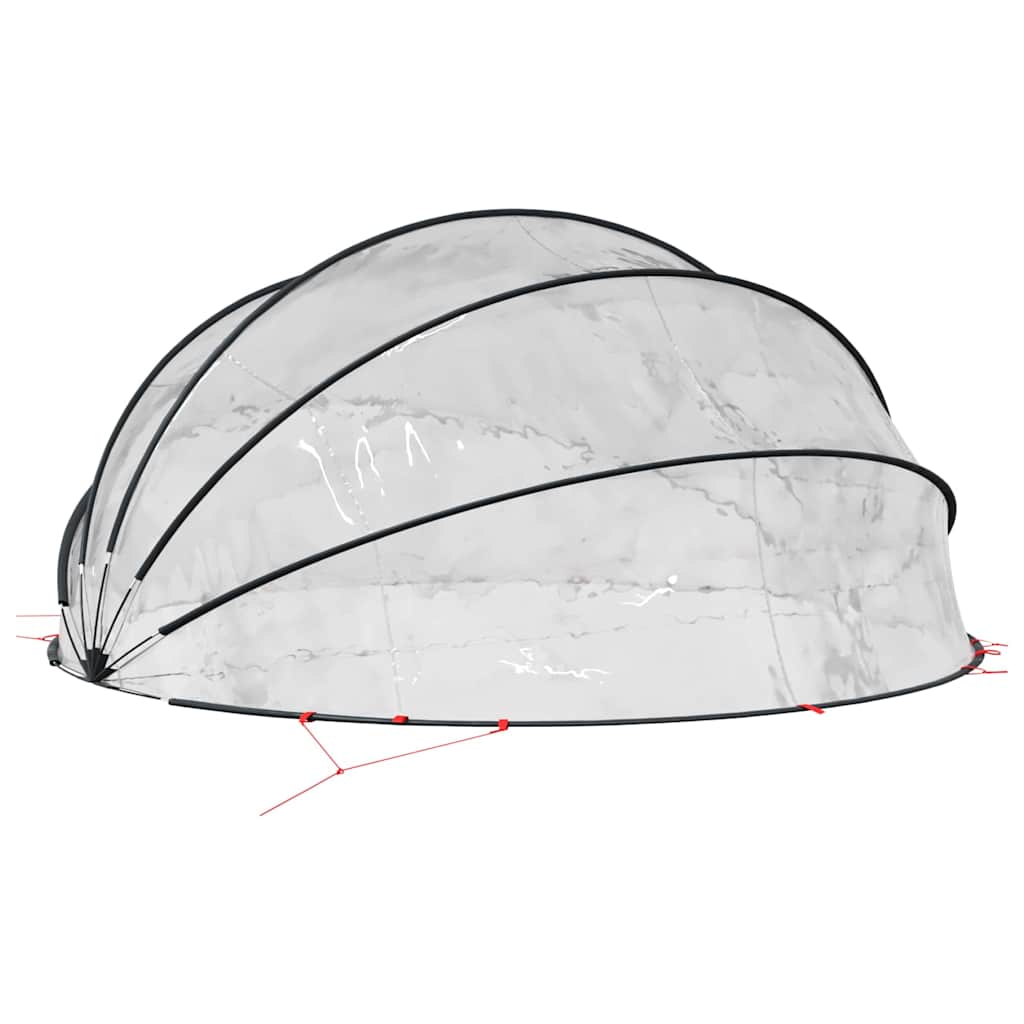 Pool-Dome Transparent 500 x 500 x 236 cm PVC