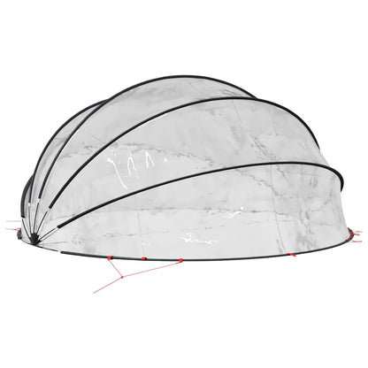 Pool-Dome Transparent 500 x 500 x 236 cm PVC