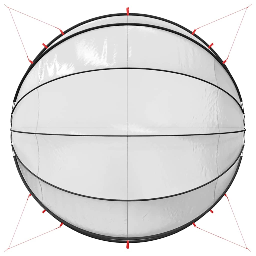 Pool-Dome Transparent 500 x 500 x 236 cm PVC