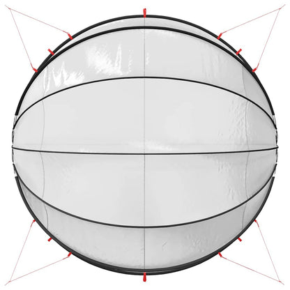 Pool-Dome Transparent 500 x 500 x 236 cm PVC