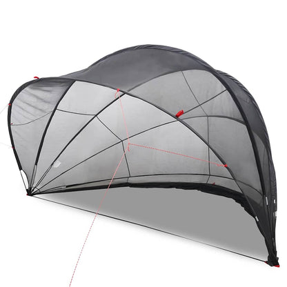 Pool-Dome Schwarz 500 x 500 x 236 cm