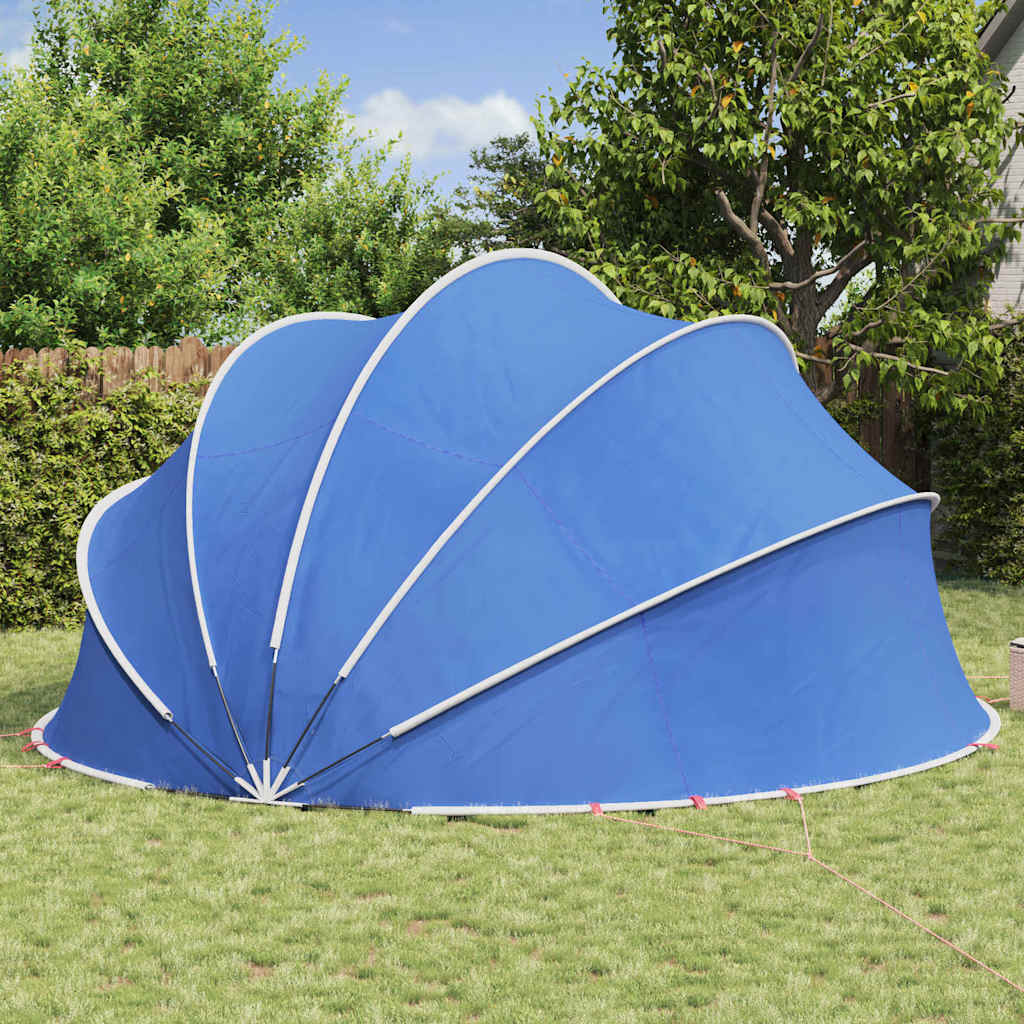 Pool-Dome Blau 546 x 516 x 250 cm