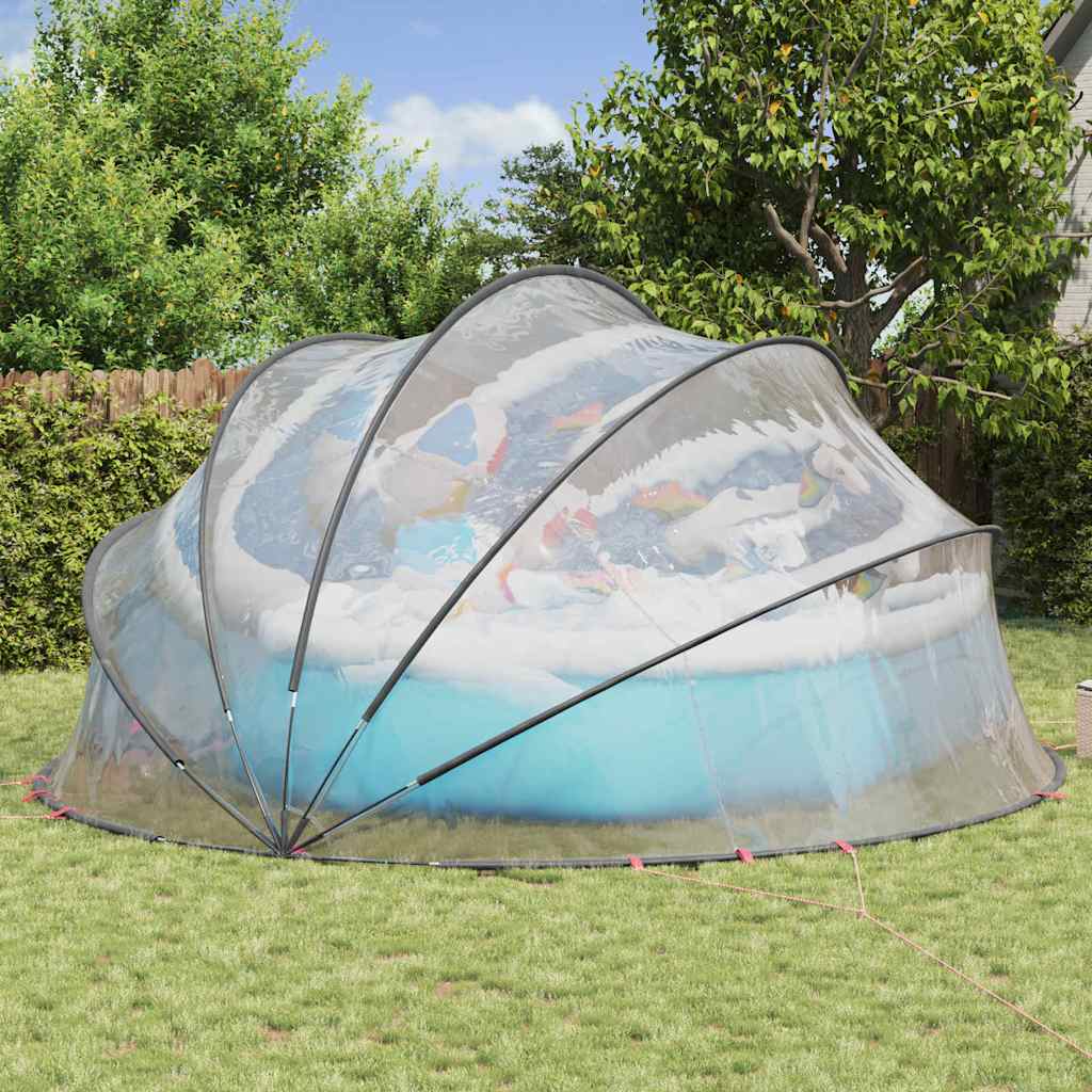 Pool-Dome Transparent 546 x 516 x 250 cm PVC
