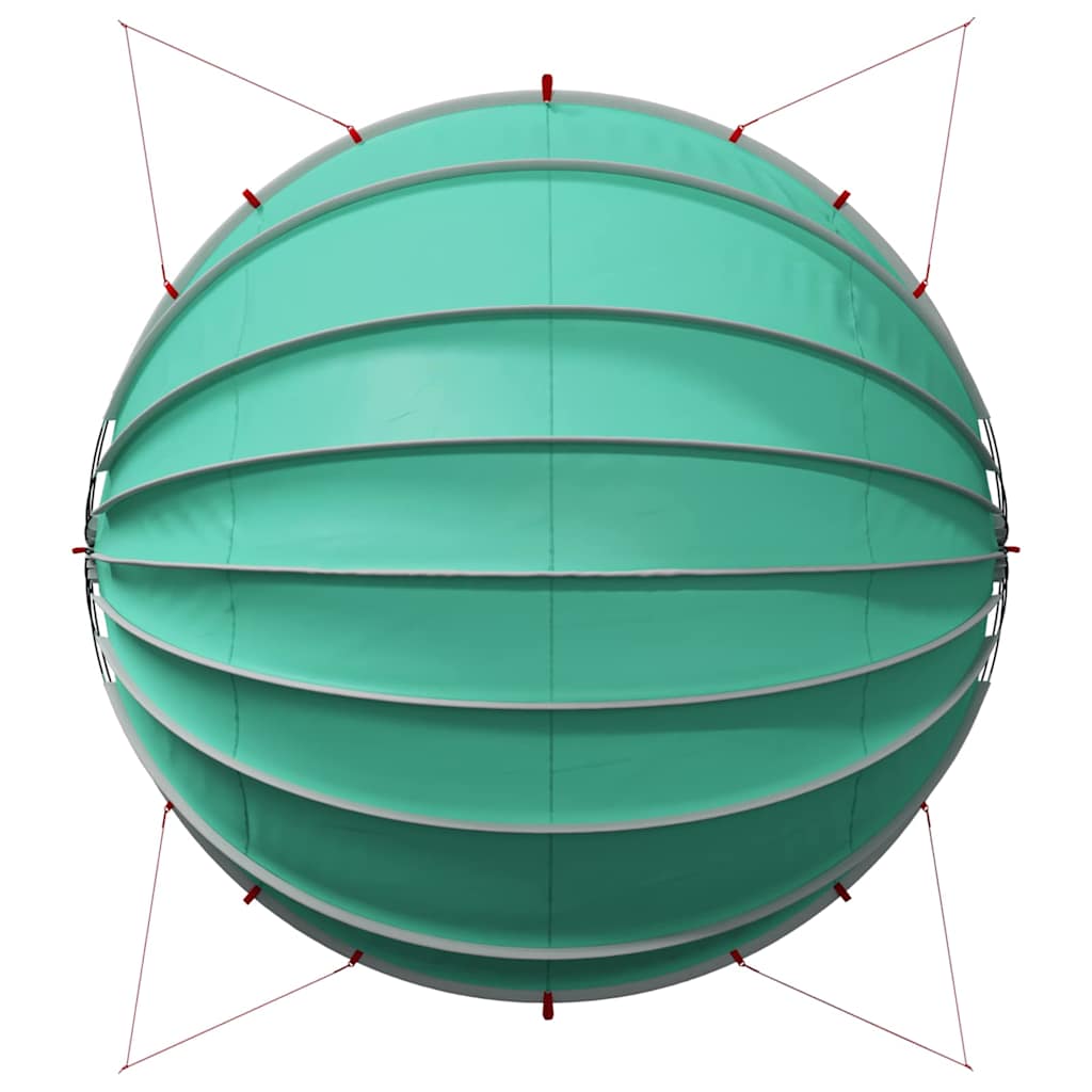 Pool-Dome Grün 592 x 590 x 275 cm