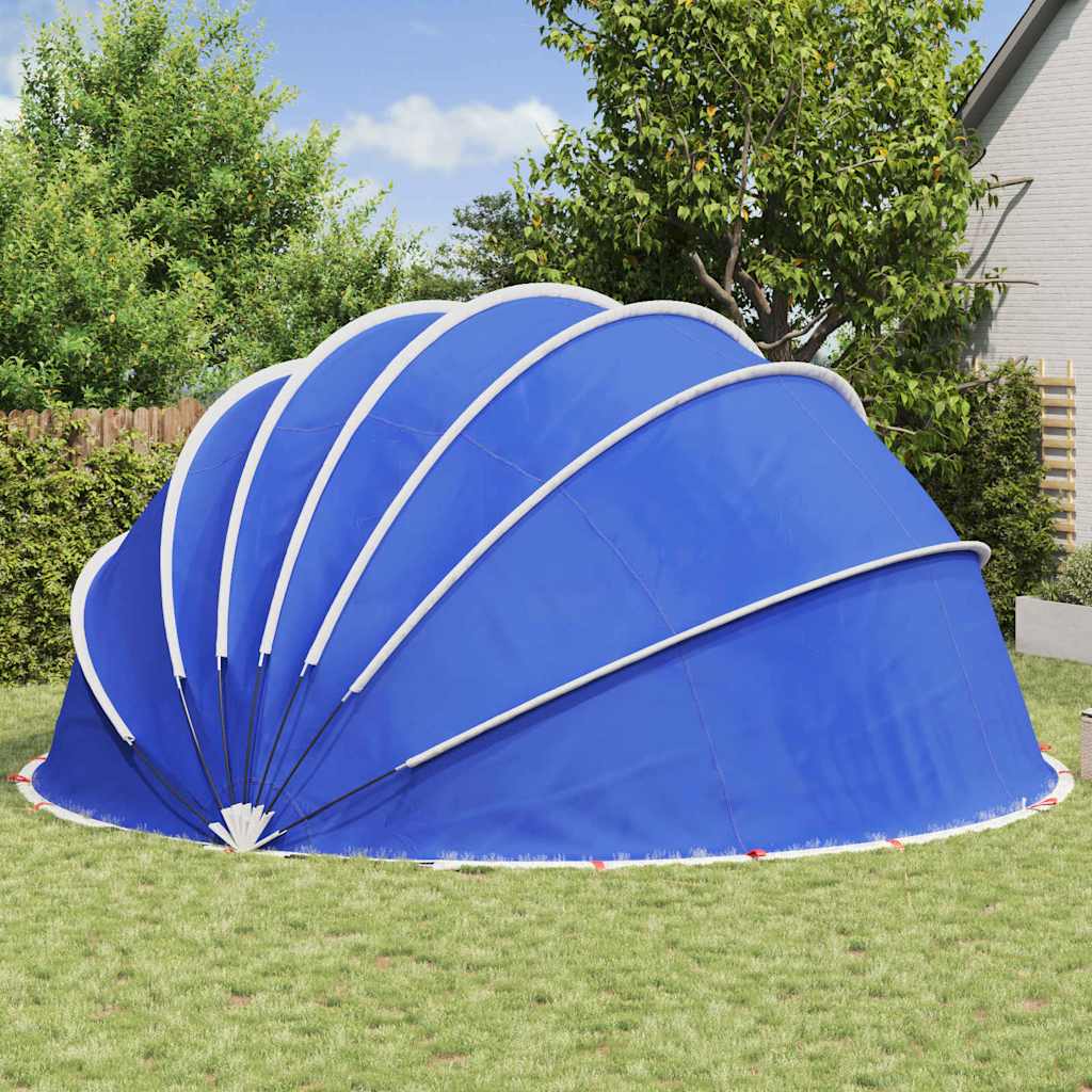 Pool-Dome Blau 592 x 590 x 275 cm