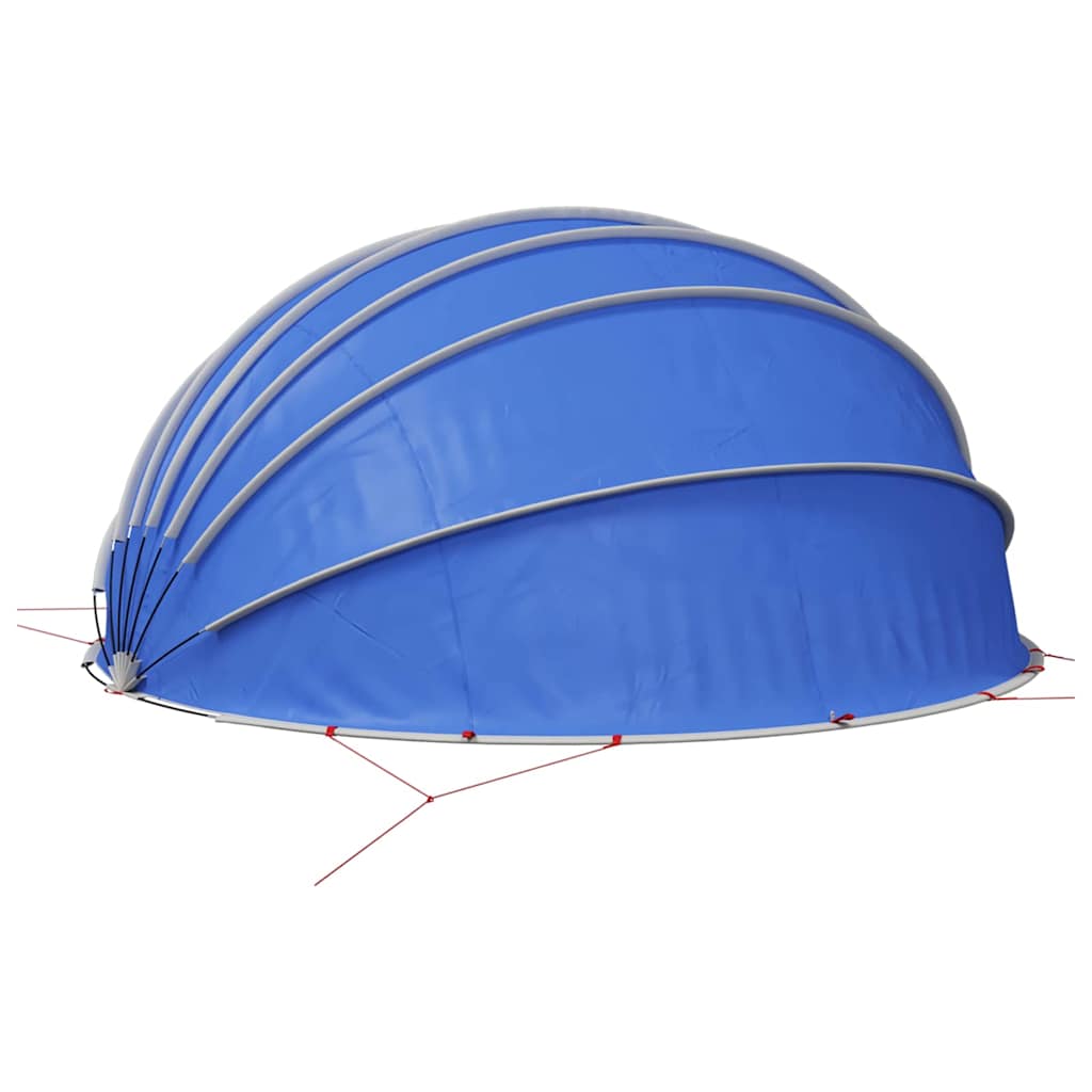 Pool-Dome Blau 592 x 590 x 275 cm