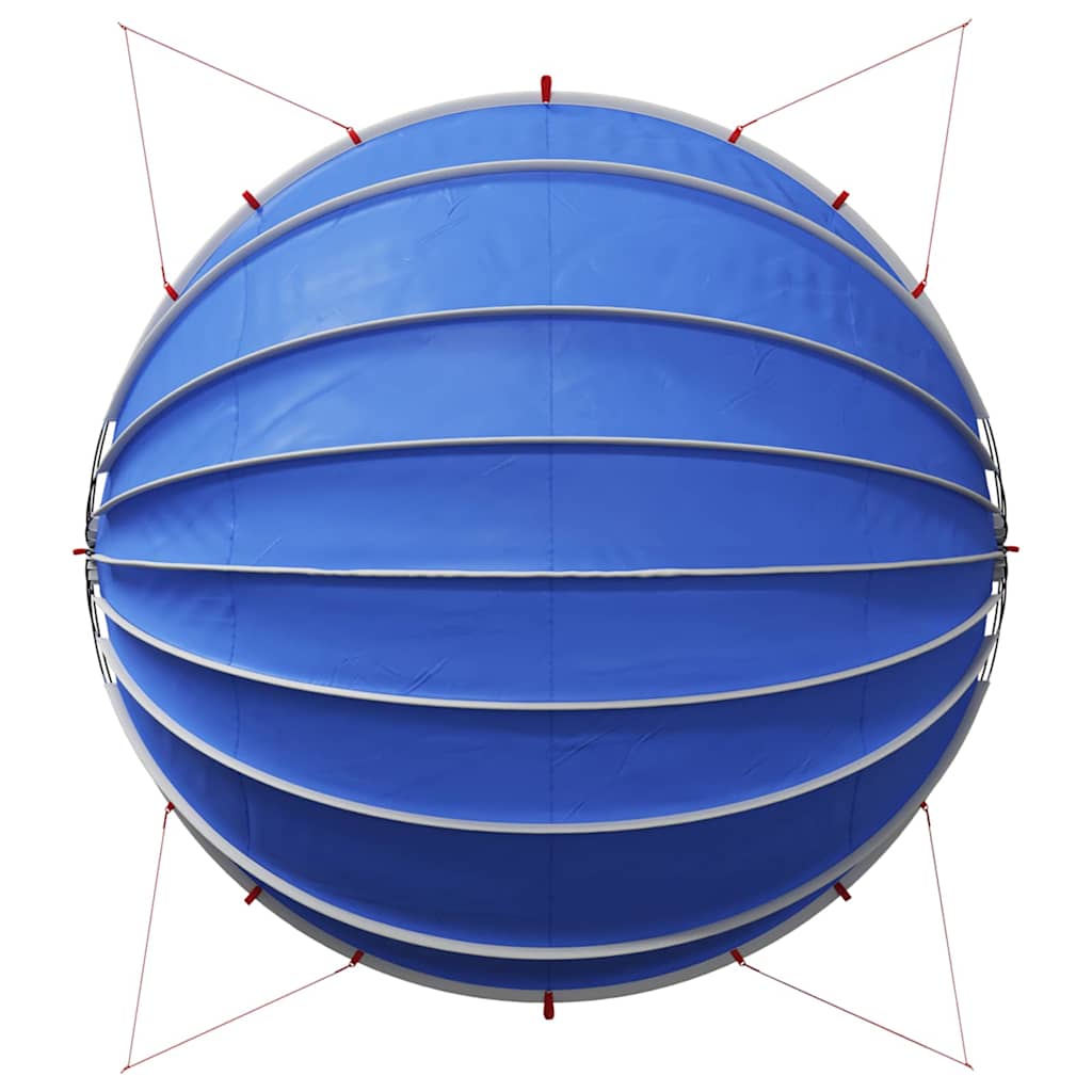Pool-Dome Blau 592 x 590 x 275 cm