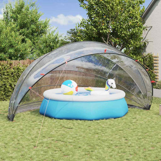 Pool-Dome Transparent 592 x 590 x 275 cm PVC