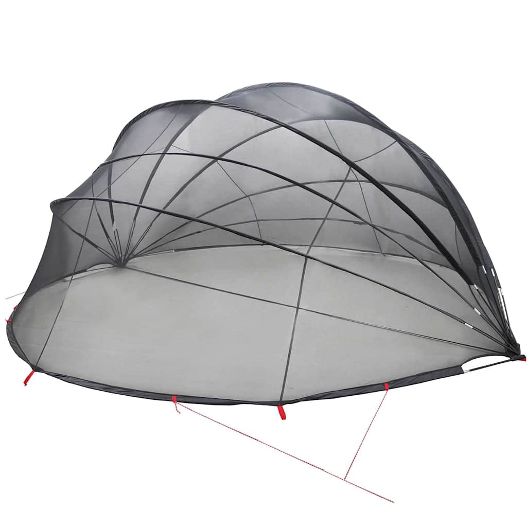 Pool-Dome Schwarz 592 x 590 x 275 cm