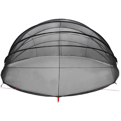 Pool-Dome Schwarz 592 x 590 x 275 cm
