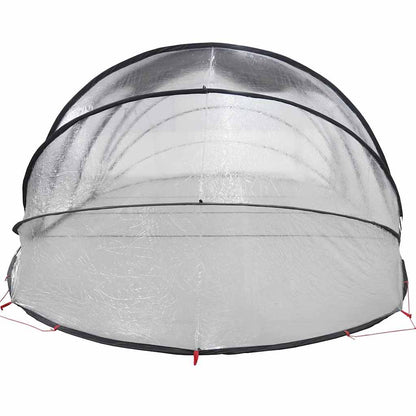 Poolzelt Kuppel Transparent 640 x 432 x 205 cm PVC